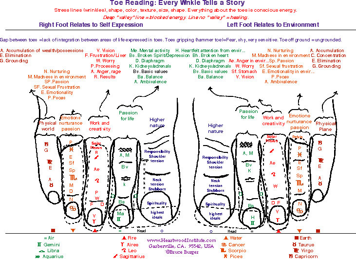 What Is A Toe Chart