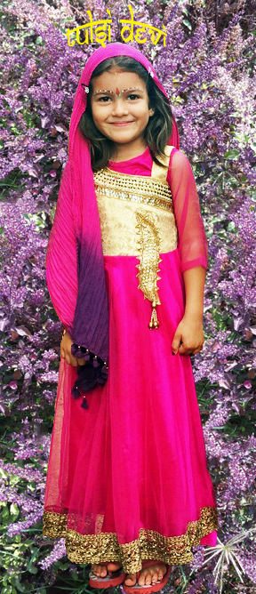 Ishani Nila Om age 5